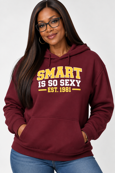 Smart is so Sexy EST. 1981 Oversized heavyweight hoodie