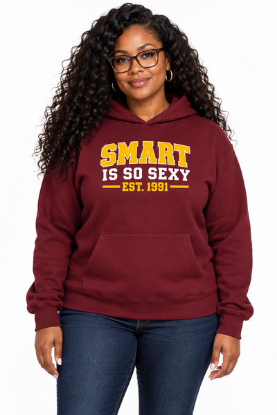 Smart is so Sexy EST. 1991 Oversized heavyweight hoodie