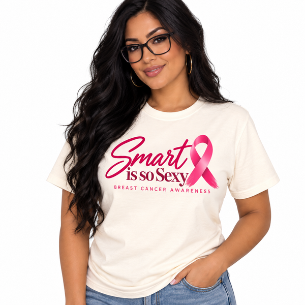Breast Cancer Awareness Women's Heavyweight Garment Dye Tee