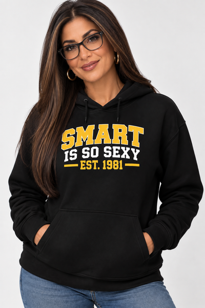 Smart is so Sexy EST. 1981 Oversized heavyweight hoodie
