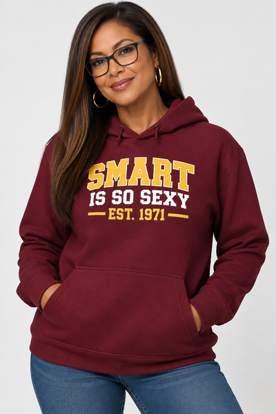 Smart is so Sexy EST. 1971 Oversized heavyweight hoodie