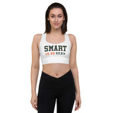 Longline sports bra Miami Hurricanes school colors