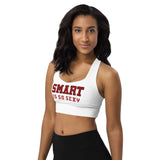 Longline sports bra UMES school colors