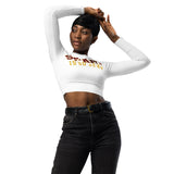 Long-sleeve crop top FSU college colors