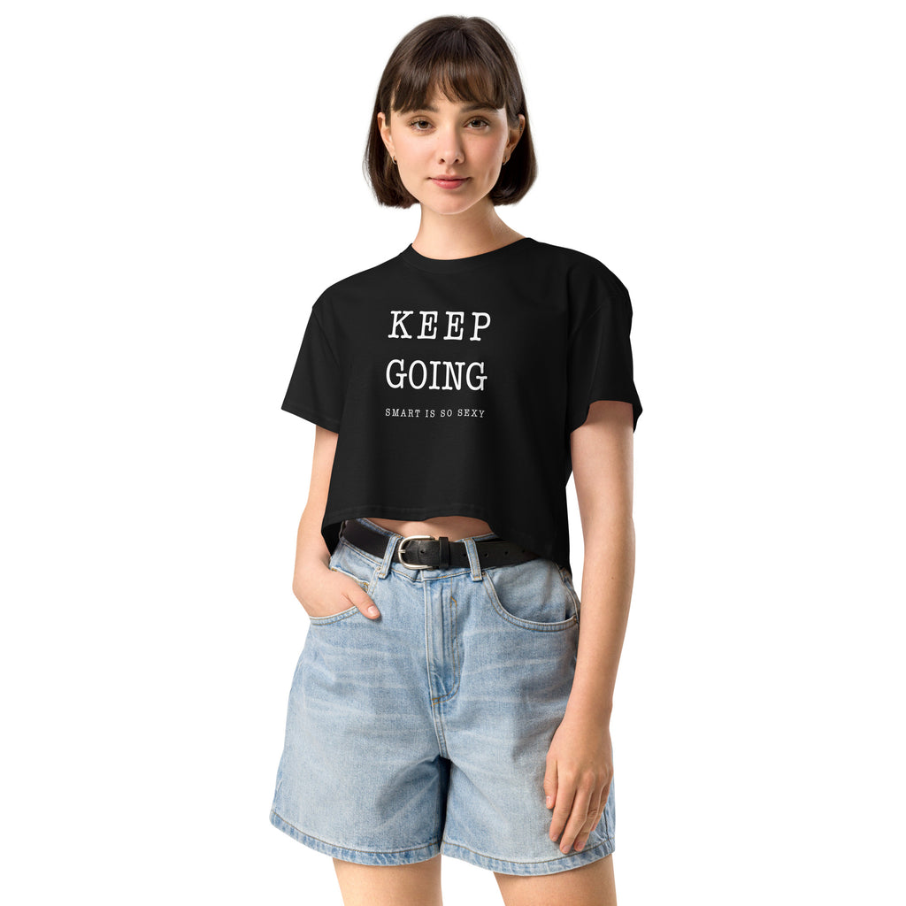 Women’s crop top Keep Going