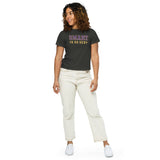 Women’s high-waisted t-shirt LSU School Colors