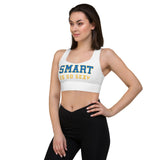 Longline sports bra UCLA school colors