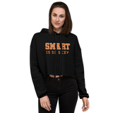 Texas Longhorns school colors cropped Hoodie