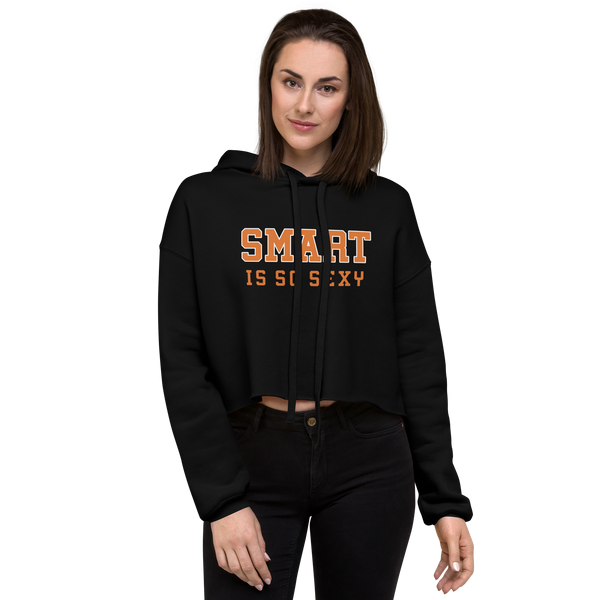 Texas Longhorns school colors cropped Hoodie