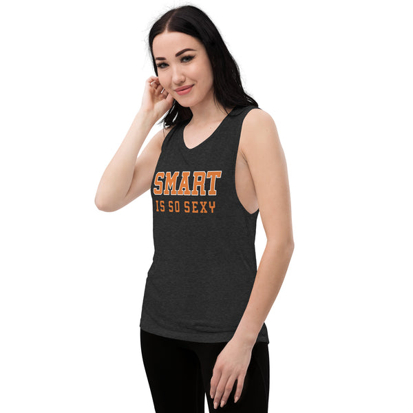 Ladies’ Muscle Tank Taxas Longhorns colors