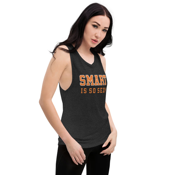 Ladies’ Muscle Tank Taxas Longhorns colors