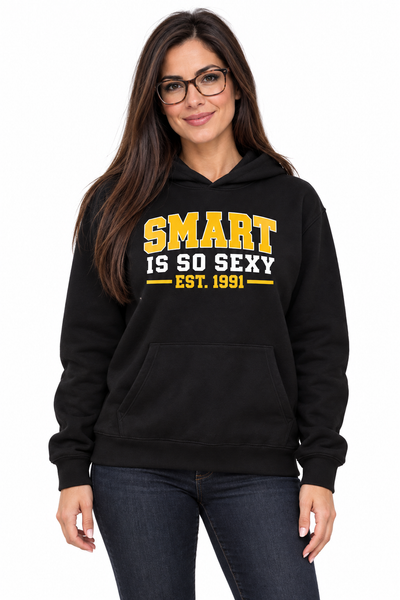 Smart is so Sexy EST. 1991 Oversized heavyweight hoodie