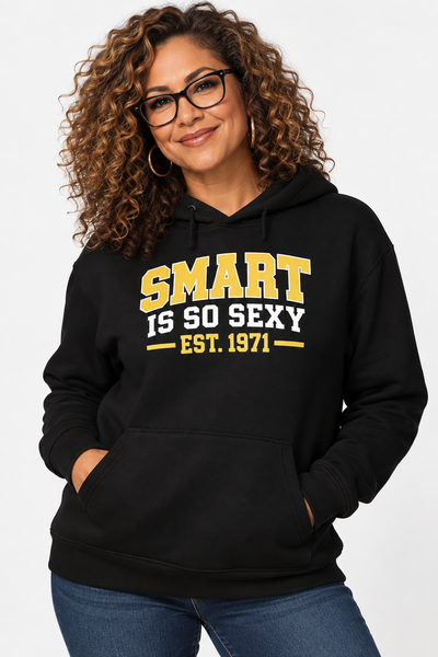 Smart is so Sexy EST. 1971 Oversized heavyweight hoodie
