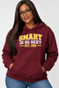 Smart is so Sexy EST. 1981 Oversized heavyweight hoodie