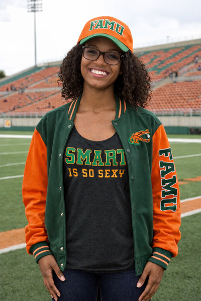 Women's Racerback Tank FAMU school colors