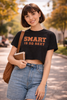 Women’s crop top Smart is so Sexy Texas