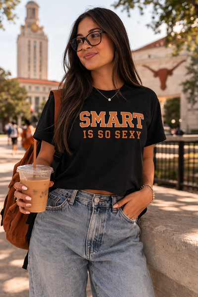 Women’s heavyweight boxy tee Texas inspired