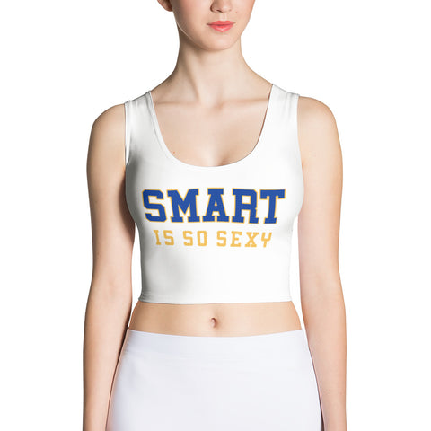 Heather Navy Ladies' Flowy Side Slit Smart is so Sexy College Tank