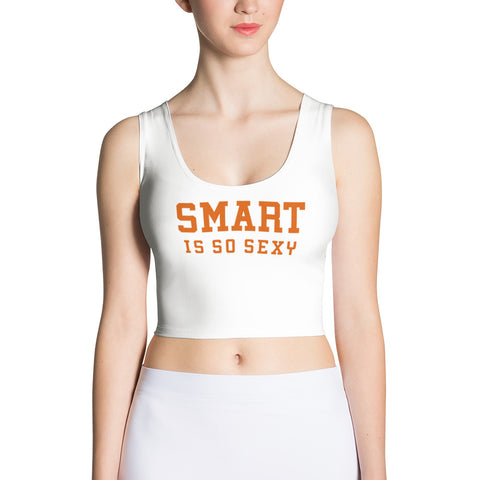 Women’s Crop Tee Smart is So Sexy Original