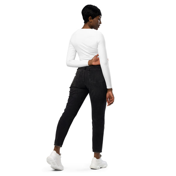 Long-sleeve crop top SISS