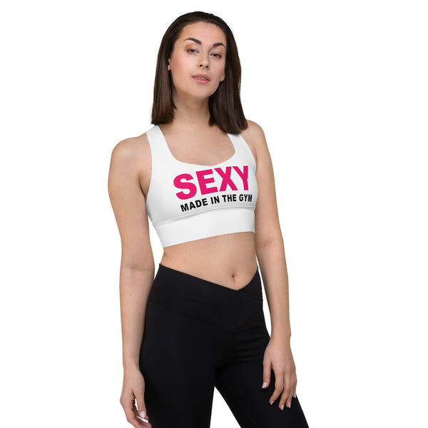 Longline Sports Bra Sexy made in the Gym