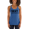 Women's Racerback Tank Sexy Made in the Gym
