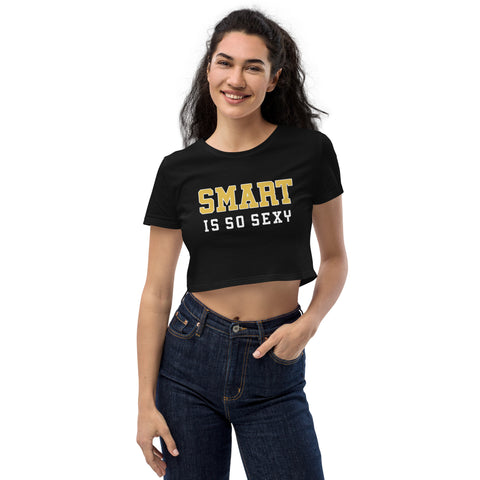 Women's Smart is so Sexy College T-Shirt Garnet and Gold (Free Shipping 2-5 Days USA)
