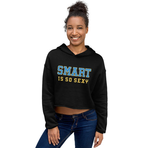 Adult Pullover Smart is so Sexy Hoody - Black